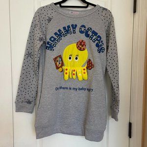 Rough Natural Charm - Vintage Kawaii Mommy Octopus Sweatshirt